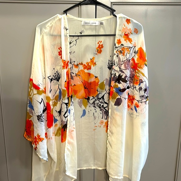 BISHOP + YOUNG FLIN KIMONO -Revolve sz lg - Picture 2 of 5